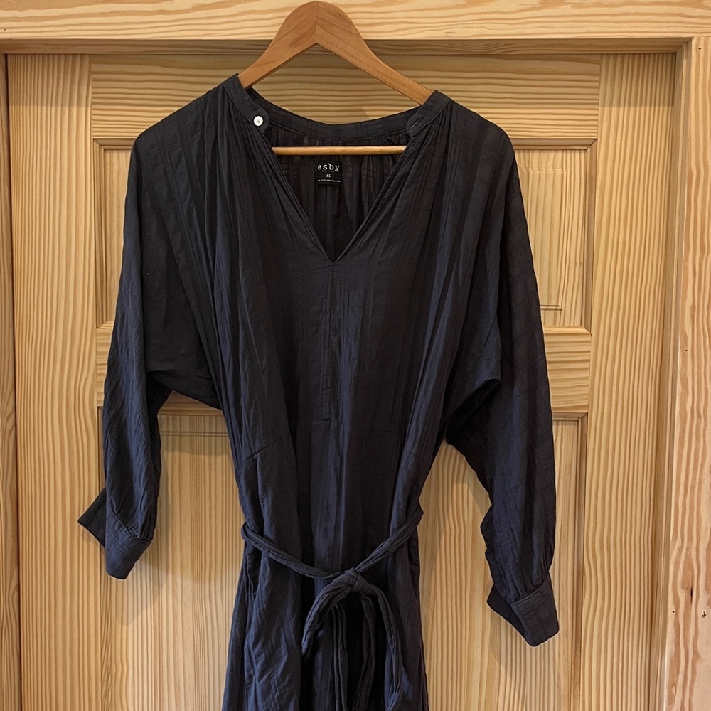 Esby Charcoal Maxi Dress